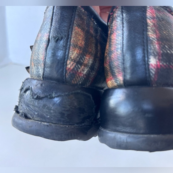 john fluevog unity aimee plaid mary jane Buckle Shoes *Flawed - Picture 8 of 11